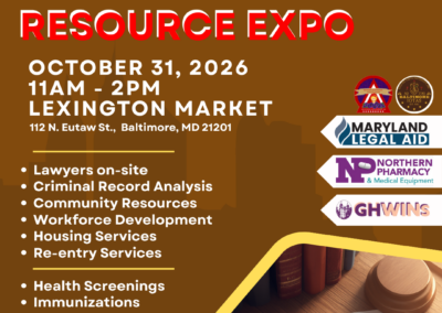 Expungement Resource Fair- Lexington Market