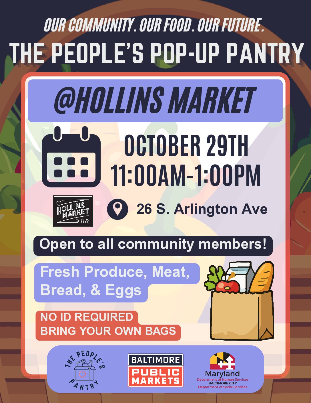 The People’s Pop-Up Pantry- Hollins Market