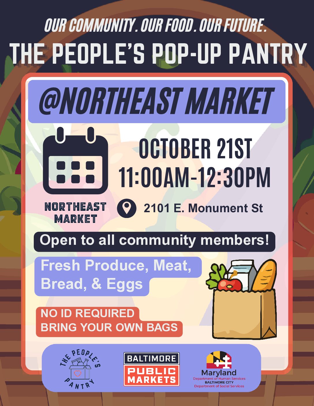 Pop-Up Food Pantry-Northeast Market